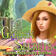 Objetos ocultos secretos jardín por contorno