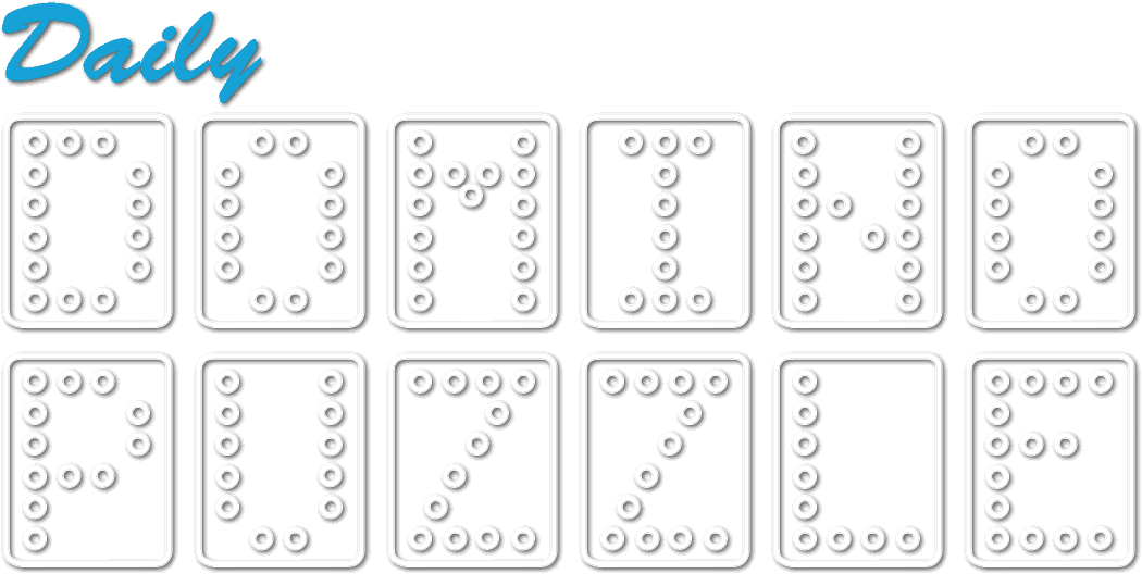 Daily Domino Puzzle