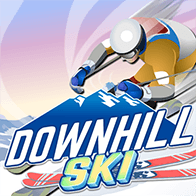 Geschicklichkeit Spiele Spiel Downhill Ski spielen kostenlos