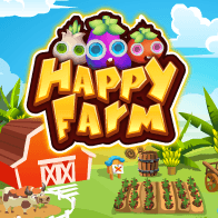 Match 3  Spiele Spiel Happy Farm spielen kostenlos