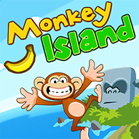 Match 3  Spiele Spiel Monkey Island spielen kostenlos