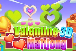 Valentine 3D Mahjong – Play online