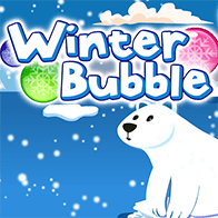 Match 3  Spiele Spiel Winter Bubble spielen kostenlos